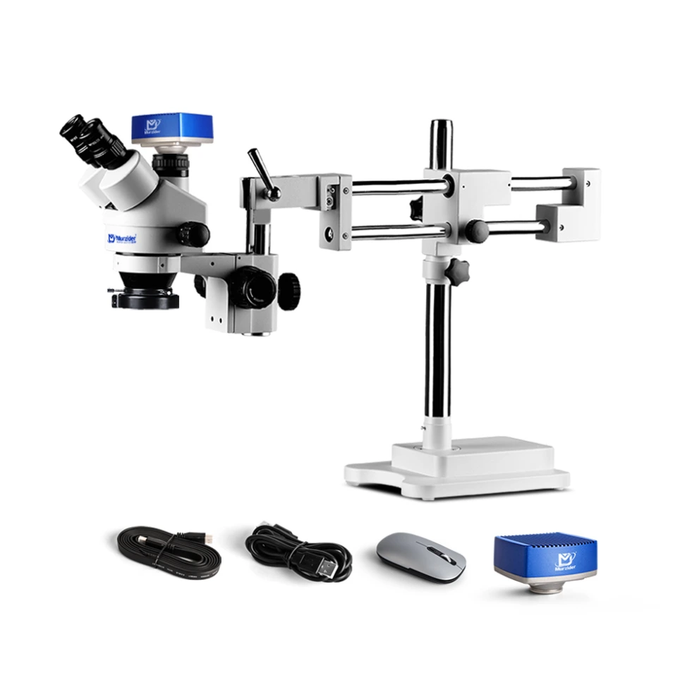 [MSD204-T+4K] Tow-arm universal microscope+4K camrea